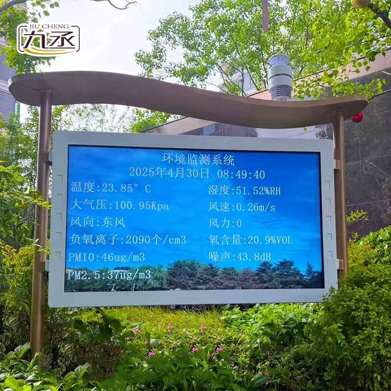 高智能全彩屏負(fù)氧離子監(jiān)測站的使用竟然有這些好處！