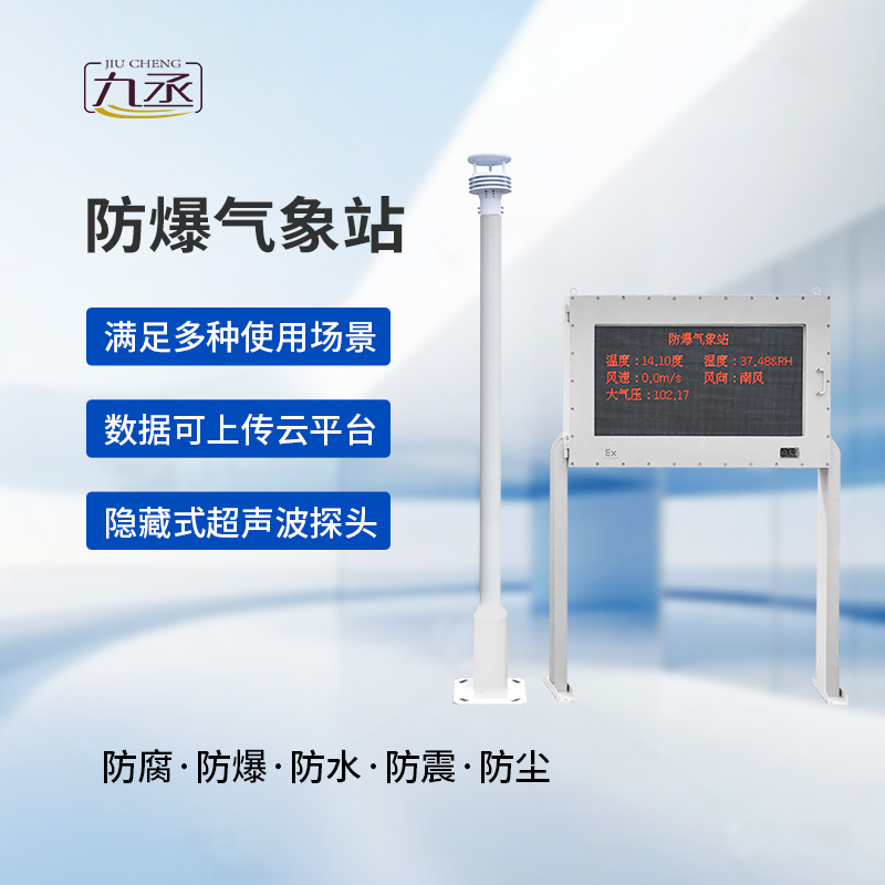 大屏款防爆氣象站，化工廠需要它的保護(hù)